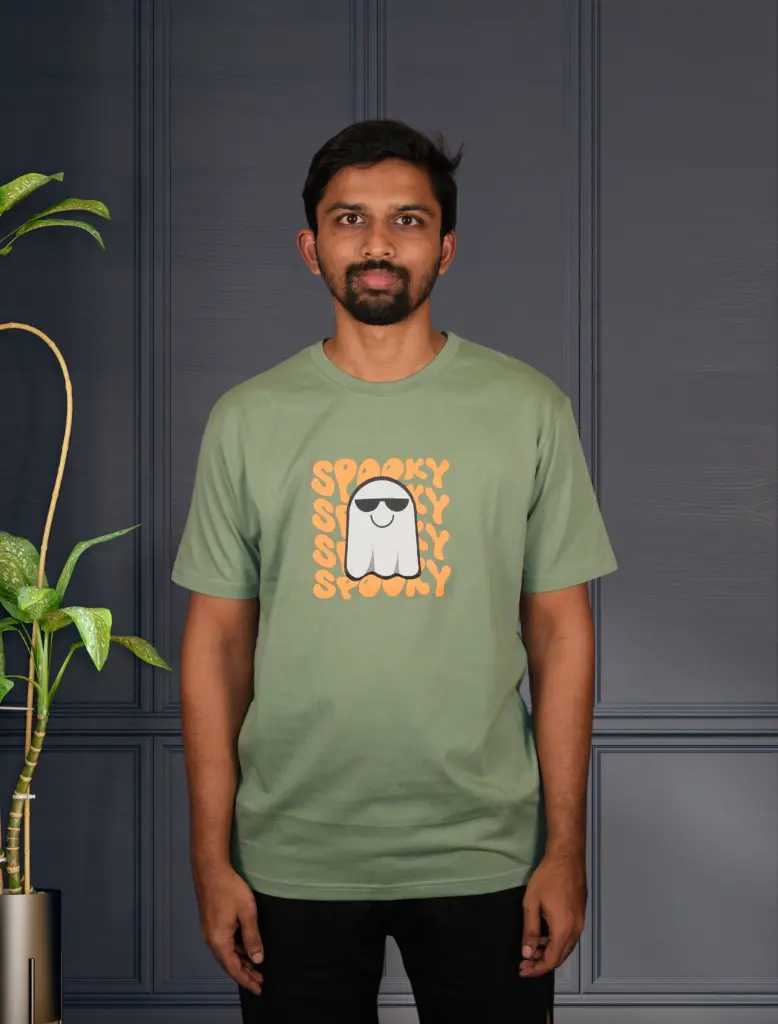 Spooky Green Men T Shirt