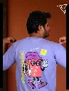 BE Lavender Men Drop Shoulder