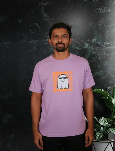 Spooky Lavander Men T Shirt